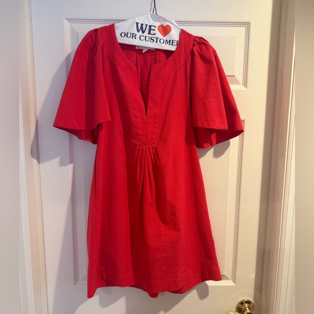 Pomander Place Red Dress
